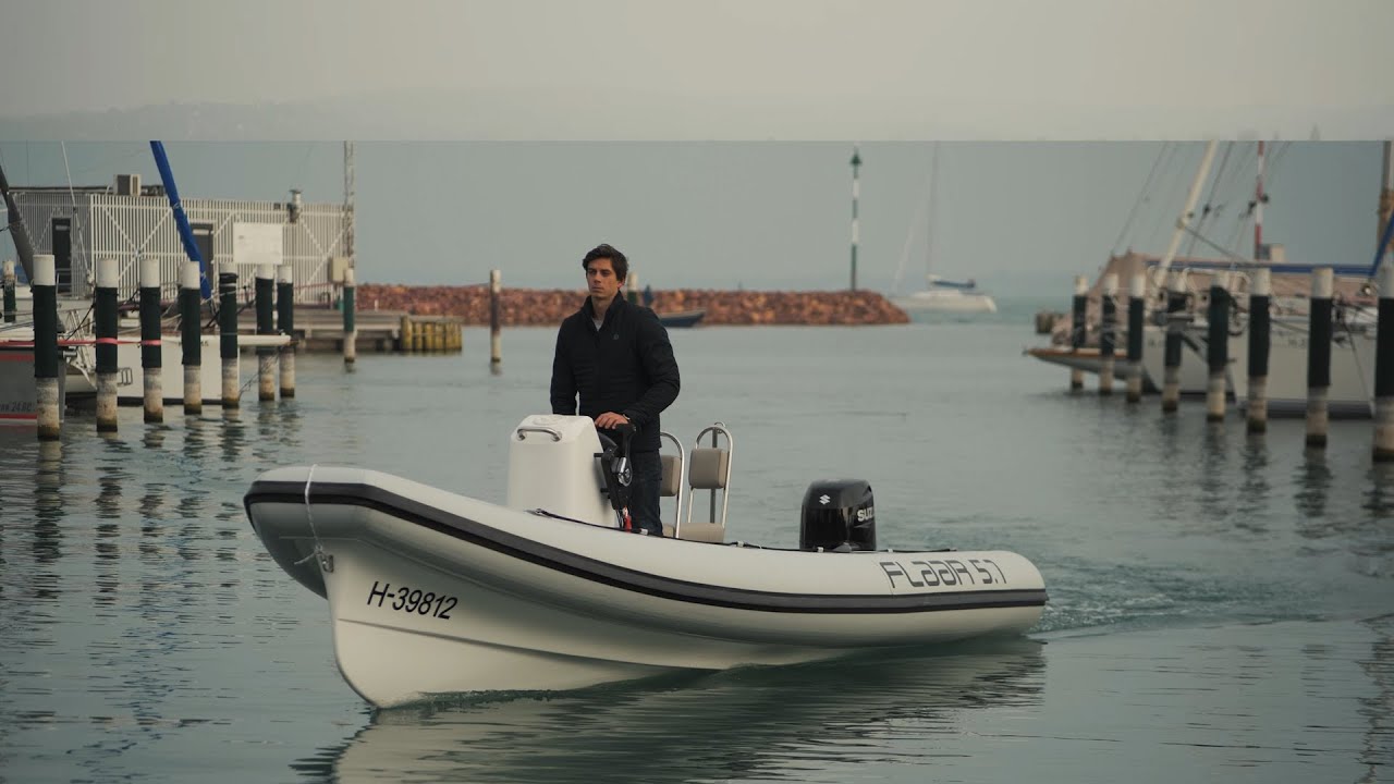 Flaar 5.7 RIB coach boat with Suzuki DF60 ATL