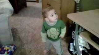 Decapitated: Song (Human&#39;s Dust)  15 month metal baby headbanging