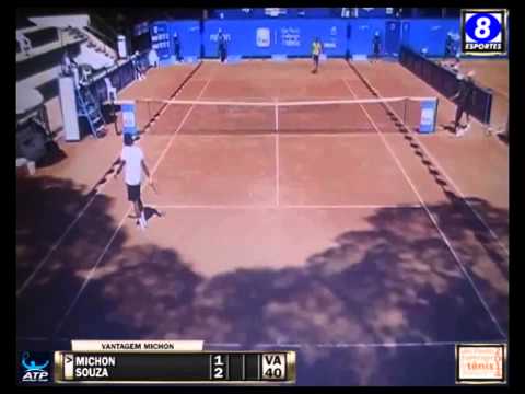Axel Michon v João Souza - São Paulo II 2014 - 1/4 Final (Set 1)