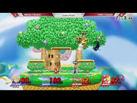 SP66 2V2 MkLeo & BryanZ Vs. Pollo & Joseph - Losers Finals - Smash 4