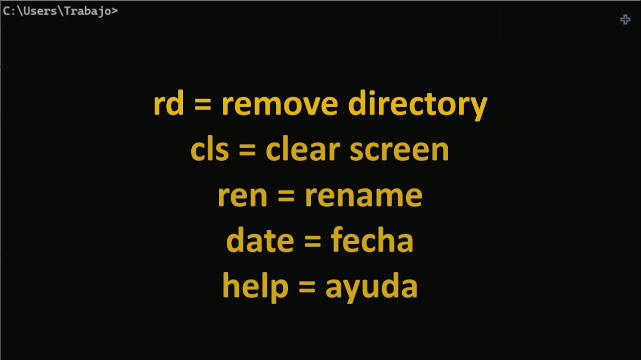 ¿Cómo editar carpetas en el Símbolo del sistema Windows? 📂