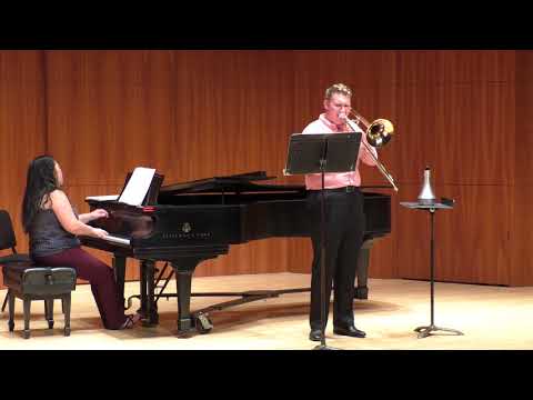 ECMS Trombone Choir - CJ  performs Concertino d'Hiver (D.Milhaud)