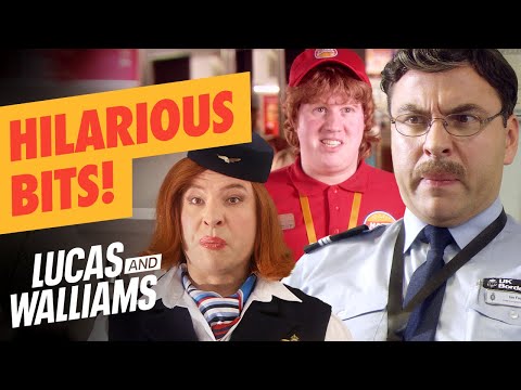 The Most Hilarious Bits Of Come Fly With Me | Lucas and Walliams
