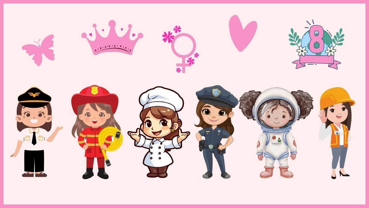 Como Surgiu o Dia das Mulheres - Historinha para Criança - Vídeo educativo sobre o Dia da Mulher