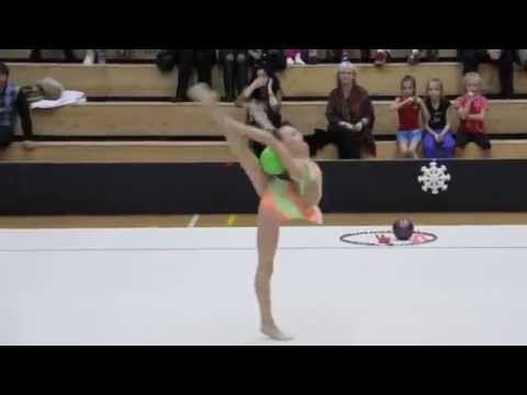 Christmas Cup 14.12.2014 - Ball - Tallinn - Rhythmic gymnastics