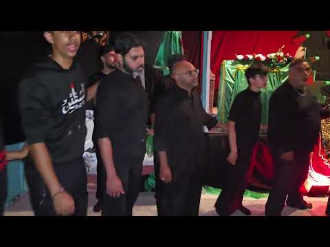 Saff matam 9th Muharram 1447 AH - Imam Hussein Foundation