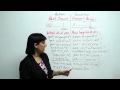Past Simple & Present Perfect