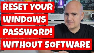 How To Reset Windows 10 11 Login Password Without Any Software