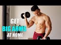 GET BIG ARMS at HOME- GIANT SET [Only DUMBBELLS- NO GYM]