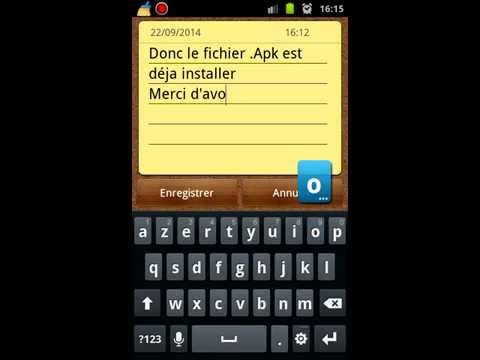 comment installer fichier apk