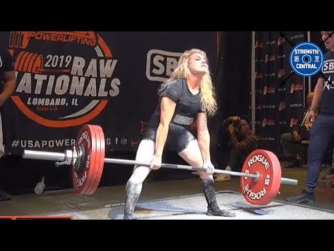 Heather Connor - 1st Place 47 kg. - USAPL Raw Nationals 2019 - 393 kg Total