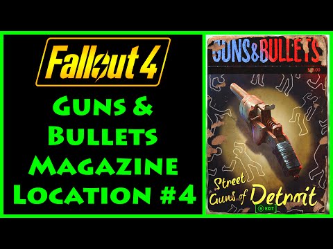Fallout 4 - Guns and Bullets - Gunners Plaza - 4K Ultra HD