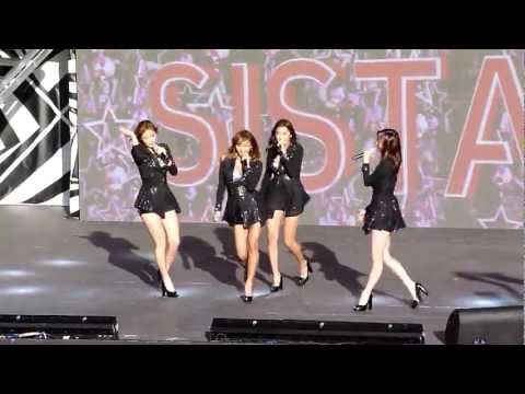 SISTAR ~ SO COOL ~ [REHEARSAL] SBS KPOP SUPER CONCERT 121110