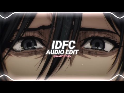 idfc (i'm only a fool for you) - blackbear [edit audio]