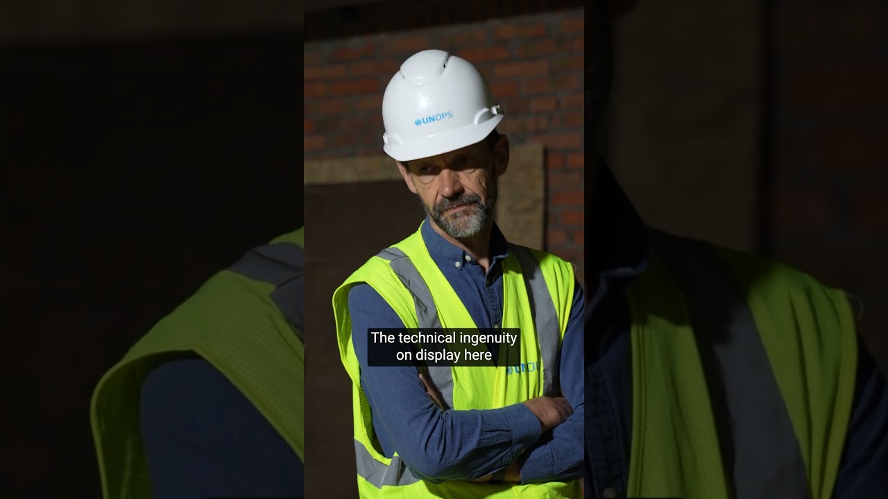 Inside the recostruction of a school in Ukraine