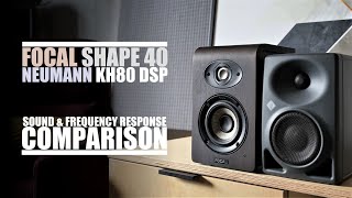 Video thumbnail for Neumann KH80 DSP vs Focal Shape 40  ||  Sound & Frequency Response Comparison by DSAUDIO.review