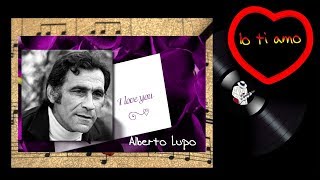 Kadr z teledysku Io ti amo tekst piosenki Alberto Lupo