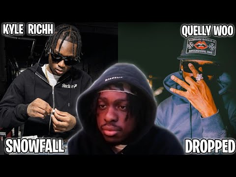 HE FINALLY DROPPED IT | Romani Reacts To  Quelly Woo -  SNOWFALL feat. Kyle Richh