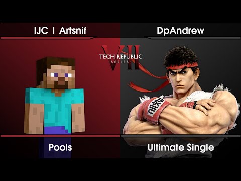 Tech Republic VII Pools - IJC | Artsnif (Steve) Vs. DpAndrew (Ryu) SSBU Ultimate Tournament