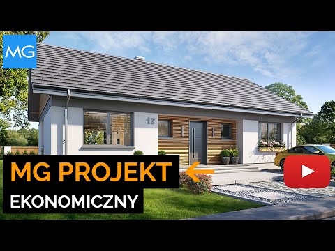 Projekt domu Ekonomiczny MGProjekt - 100,88 m2 - koszt budowy 156 tys. zł