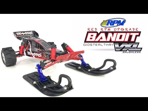 TRAXXAS BANDIT VXL : RED RPM UPGRADE