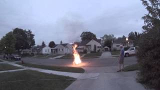 Christmas Tree Fire 2014