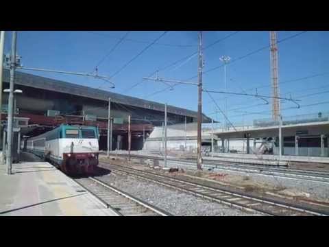 E444.026 sull' IC 1591 Milano C.le - Reggio Calabria C.le, in partenza da Roma Tiburtina