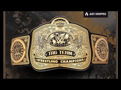 Brand New WWE Tag Team Title Belts Revealed On Smackdown!