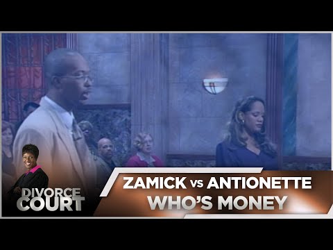 Divorce Court OG- Zamick vs. Antoniette: Who's Money - Season 1, Episode 97
