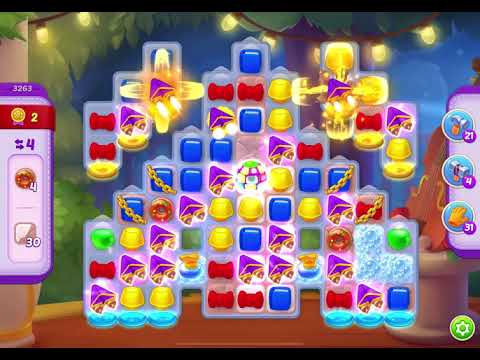 HomeScapes Level 3263 no boosters (10 moves)