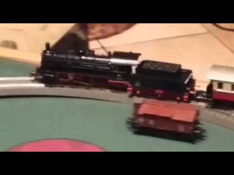 Märklin Baureihe 55 mit Rauch.
