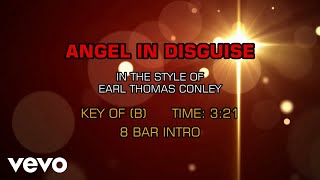 Earl Thomas Conley - Angel In Disguise (Karaoke)