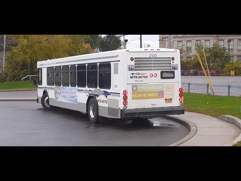NFTA Metro Ride Route 32A Inbound Bus 2130 - 2001 Gillig Advantage