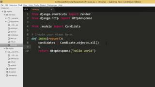 [장고를 활용한 웹사이트 만들기] 데이터 보여주기