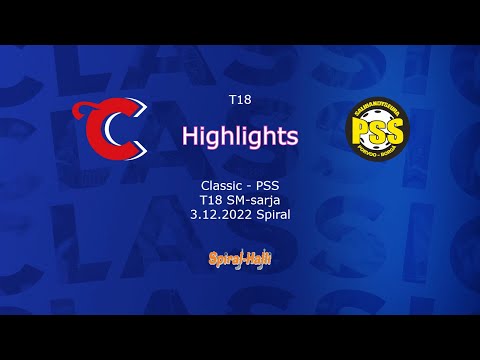 Highlights Classic - PSS T18 SM-sarja 3.12.2022