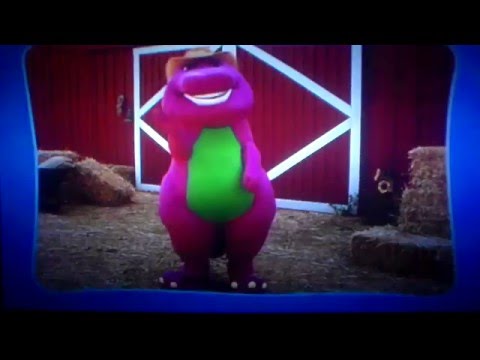 Barney Let's Go to the Farm DVD Intro