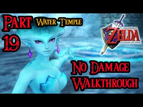 Zelda Ocarina of Time 100% Walkthrough Widescreen HD Part 19 - Water Temple - Longshot - Dark Link