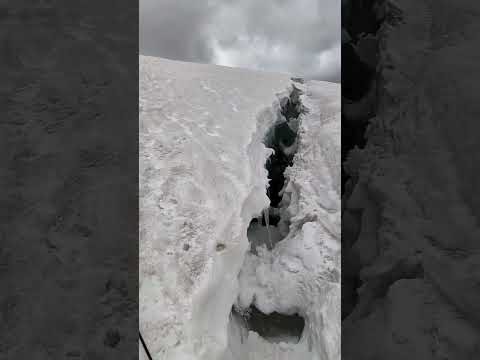 Gletscherspalte - Turtmangletscher