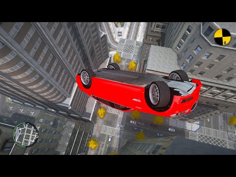 GTA 4 Crash Testing Real Car Mods Ep.34