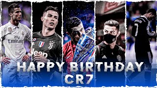 Ronaldo Happy Birthday Status Video  CR7 Birthday 