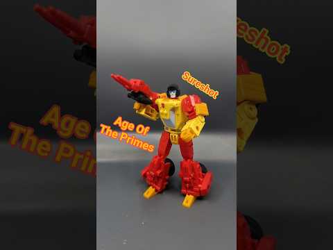 3 Minute Reviews #transformers #generations #ageoftheprimes #autobots #sureshot #targetmaster