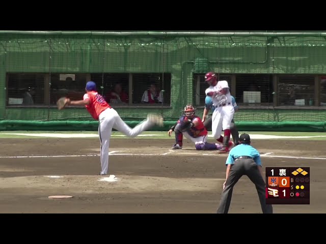 【ファーム】満塁のチャンスで勝負強さを見せる!! イーグルス・入江大樹 三遊間を抜ける2点タイムリー!! 2025年8月9日 東北楽天ゴールデンイーグルス 対 オイシックス新潟アルビレックスBC