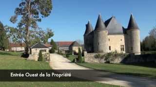 preview picture of video 'Château de Landreville - Chambres d'Hôtes / Bed & Breakfast / Guest House / Weddings / Events'