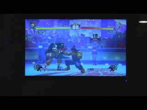 Eric Kim(Akuma) vs Keninblack(Balrog) @ c3cyberclub Regional Singles 11-7-09 #sf4