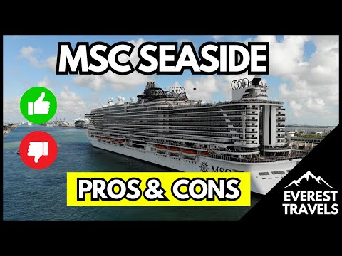 MSC Seaside | Ehrliche Vor- und Nachteile dieses Kreuzfahrtschiffs