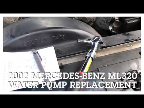 Mercedes-Benz ML320 Water Pump Replacement