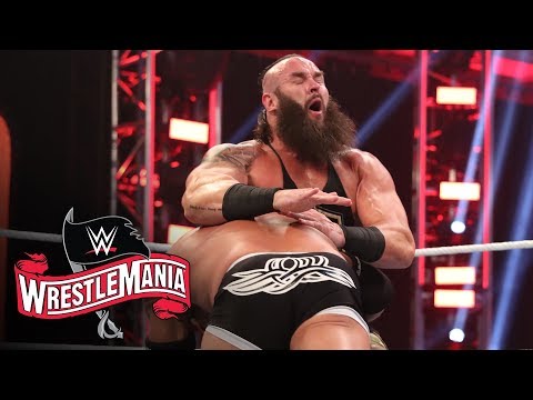 Braun Strowman survives four spears from Goldberg: WrestleMania 36 (WWE Network Exclusive)