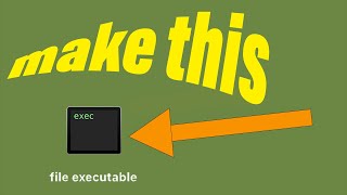 how to create executable files on mac using terminal