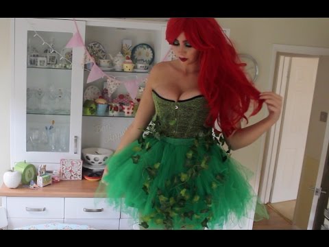 POISON IVY HALLOWEEN MAKEUP AND COSTUME!