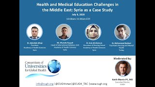 Health and Medical Education Challenges in the Middle East: Syria as a Case Study